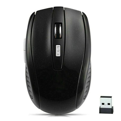 2.4GHz Wireless Optical Mouse with USB Receiver for PC and Laptop - DPI Adjustable - USA
