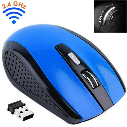 2.4GHz Wireless Optical Mouse with USB Receiver for PC and Laptop - DPI Adjustable - USA